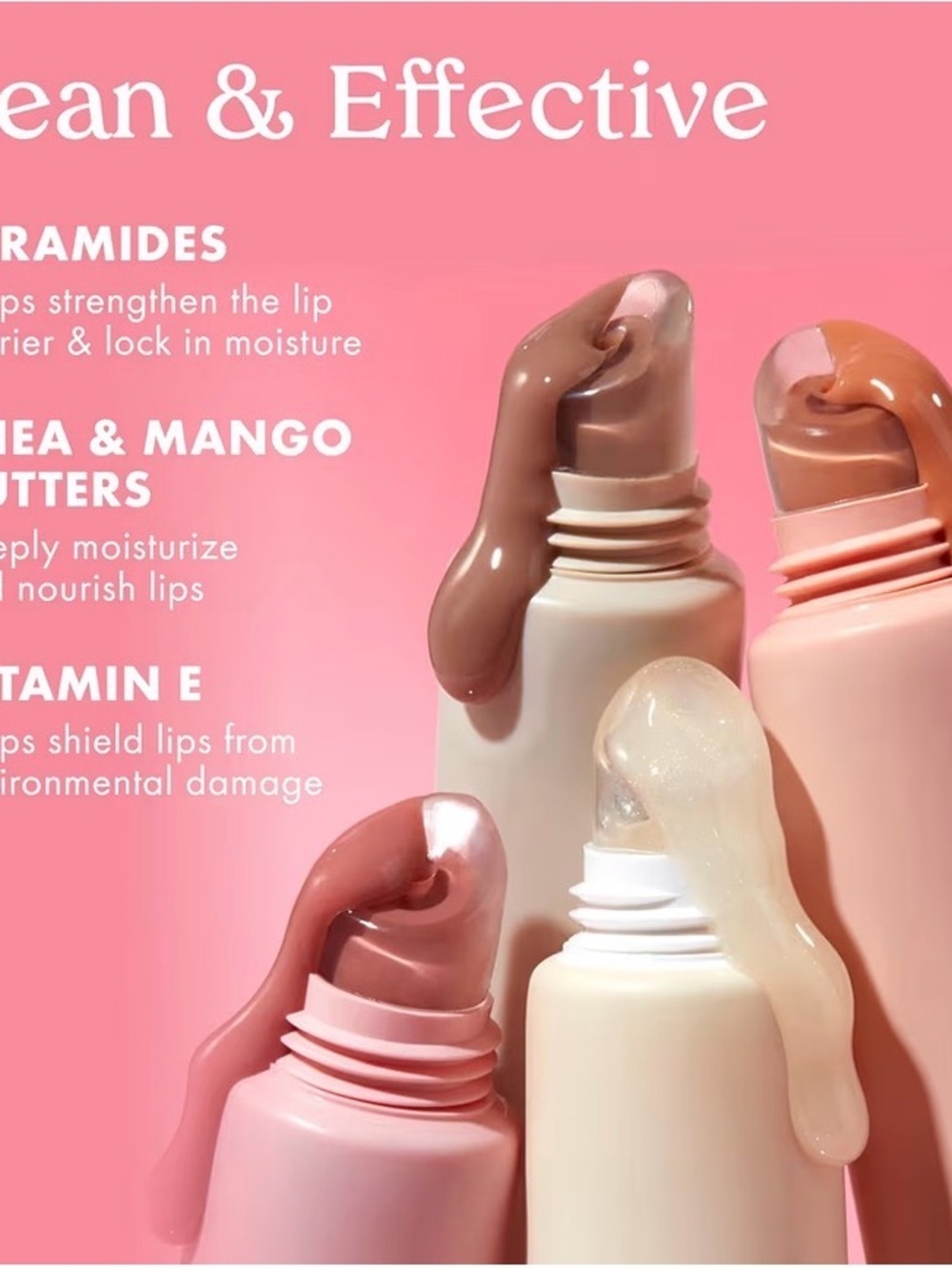NEW Kopari Lip Love Moisture Balm SPF 30 – Pink Strawberry 0.52 oz - Picture 2 of 4